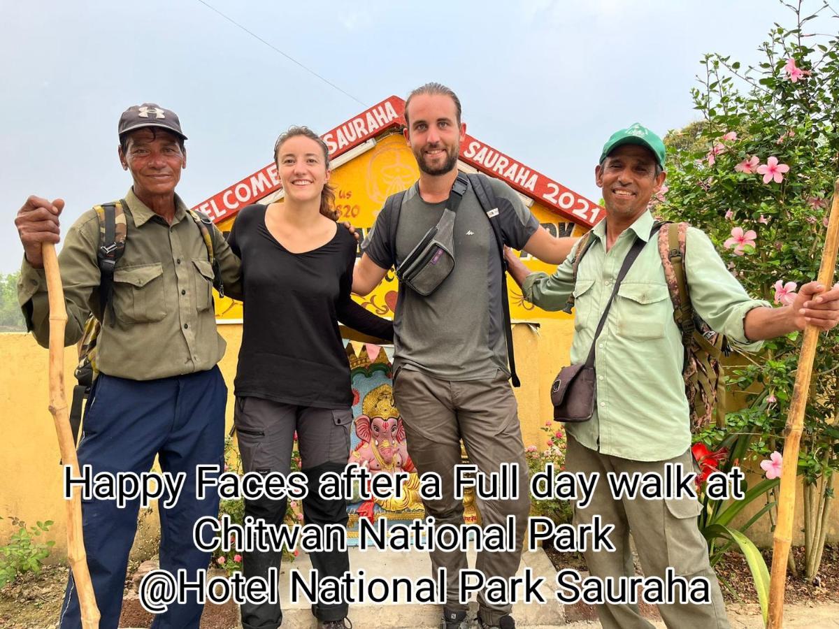 Hotel National Park Sauraha- Homely Stay And Peaceful Location With Jungle Safari Arrangements المظهر الخارجي الصورة